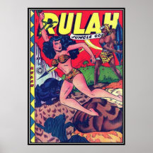 Bandas desenhadas do vintage - posters