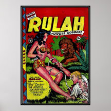 Bandas desenhadas do vintage - posters