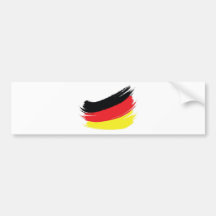 Bandeira alemão pintada adesivos