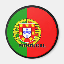 Bandeira da qualidade de Portugal Roundel Imã De Geladeira