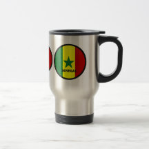Bandeira da qualidade de Senegal Roundel Canecas