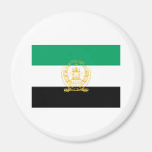 Bandeira de Afeganistão Imãs De Refrigerador