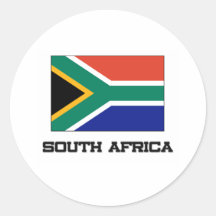 Bandeira de África do Sul Adesivo