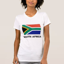 Bandeira de África do Sul T-shirts