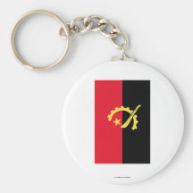 Bandeira de Angola Chaveiros