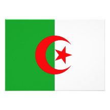Bandeira de Argélia Convites