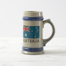 Bandeira de Austrália Canecas