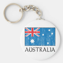 Bandeira de Austrália Chaveiro