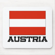 Bandeira de Áustria Mouse Pad