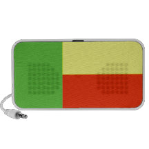 Bandeira de Benin Caixinha De Som Para iPhone
