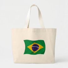 Bandeira de Brasil Bolsa Para Compras