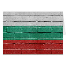 Bandeira de Bulgária Cartoes