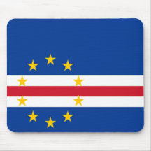 Bandeira de Cabo Verde Mouse Pads