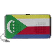 Bandeira de Cômoros Caixinha De Som Portátil