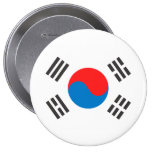 Bandeira de Coreia do Sul Boton