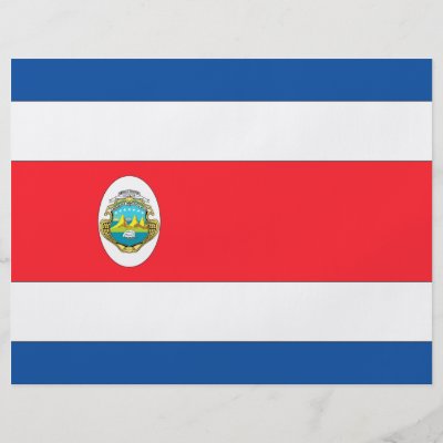 Bandeira Costa Rica