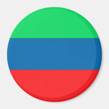 Bandeira de Daguestão Imã De Refrigerador