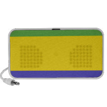 Bandeira de Gabon Caixinhas De Som Para Mp3