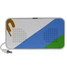 Bandeira de Lesotho Caixinhas De Som Para Laptop