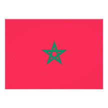 Bandeira de Marrocos Convites