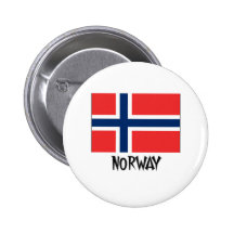 Bandeira de Noruega Botons