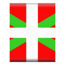 Bandeira de Pais Vasco (espanha) Papel De Carta