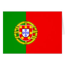 Bandeira de Portugal Cartoes