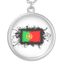 Bandeira de Portugal Colar