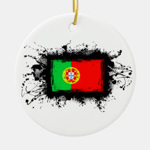 Bandeira de Portugal Ornamentos Para Arvore De Natal
