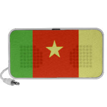 Bandeira de República dos Camarões Caixinha De Som Para Mini