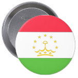 Bandeira de Tajikistan Boton