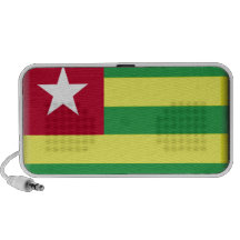 Bandeira de Togo Caixinha De Som Para Mini