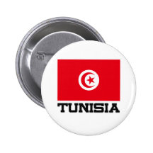 Bandeira de Tunísia Boton