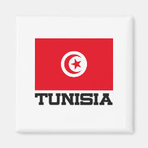 Bandeira de Tunísia Imãs