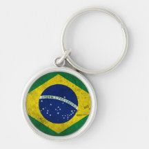 Bandeira do Brasil Chaveiros