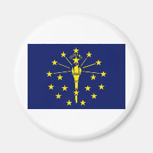 Bandeira do estado de Indiana Imas De Geladeira