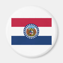 Bandeira do estado de Missouri Imã De Refrigerador