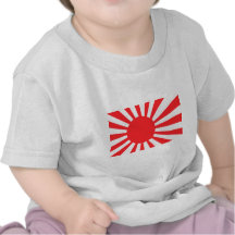 Bandeira do marinho de Japão Tshirts
