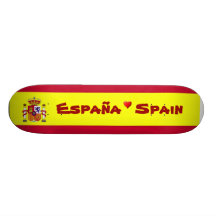 Bandeira do skate da espanha
