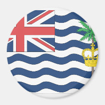 Bandeira dos territórios de Oceano Índico britânic Ima