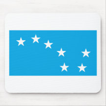 Bandeira estrelado da guilhotina mousepads