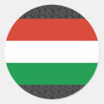 Bandeira histórica do marinho real holandês de Net Adesivos Em Formato Redondos