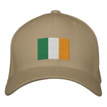 Bandeira irlandesa chapéu bordado bones