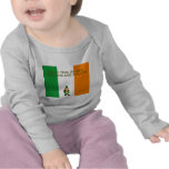 Bandeira irlandesa tshirt