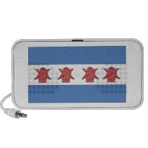 Bandeira PSYOP de Chicago Caixinhas De Som Para Pc