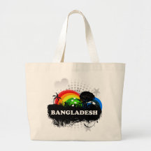 Bangladesh frutado bonito bolsa para compra