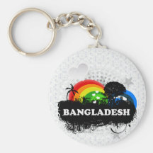 Bangladesh frutado bonito chaveiros