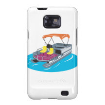 Barco do pontão retro capa para galaxy s2