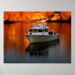 Barco na angra Maine de Perkins posters