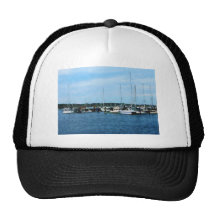Barcos em Newport RI Boné